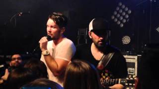 Video thumbnail of "Safetysuit - "Never Stop" (Wedding ver) LIVE Acoustic at Troubadour - West Hollywood, CA 2/5/2016"