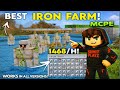 Minecraft PE Iron Farm 🔥 | Unlimited Iron | Works in All Versions (MCPE / Bedrock)