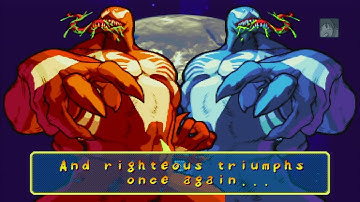 Marvel VS Capcom 1 - Red Venom/Venom - Expert Difficulty Playthrough