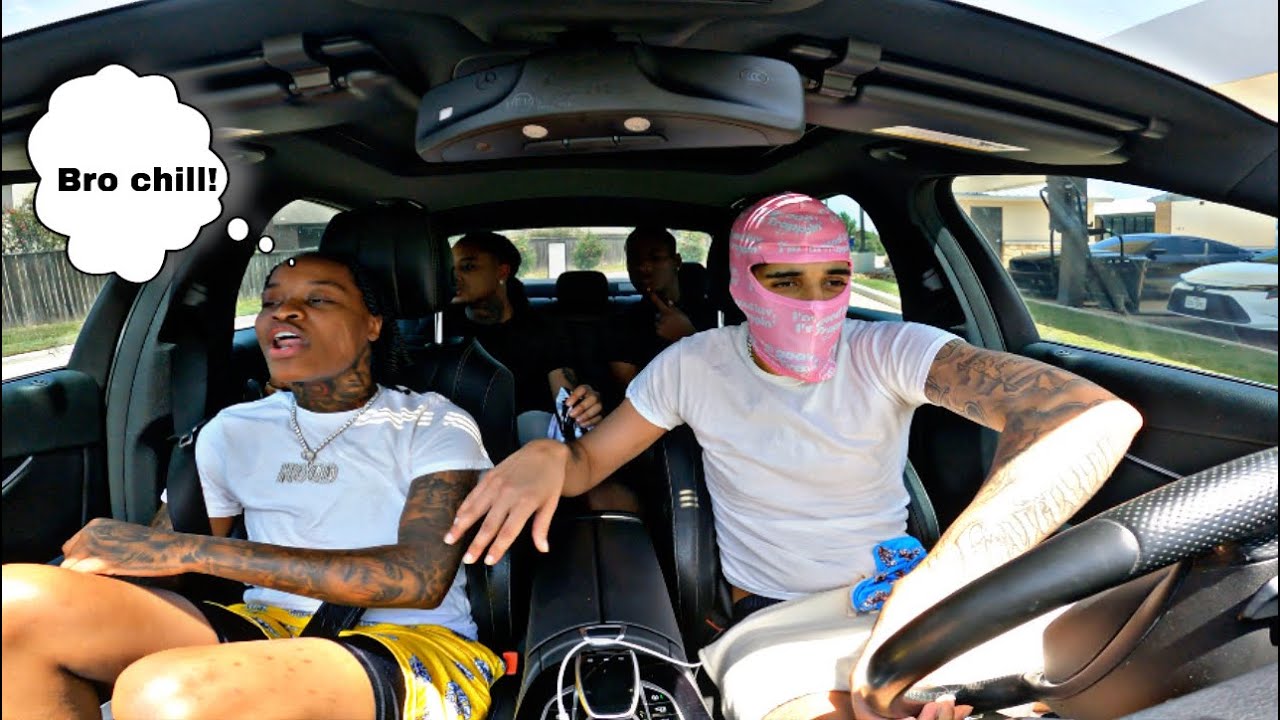 Я взял банду на пробежку, чтобы посмотреть, поедут ли они за мной!!! 😱