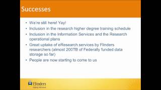 Developing Library Research Data Services at Flinders University