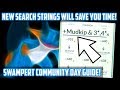 SWAMPERT COMMUNITY DAY GUIDE FOR POKEMON GO! NEW SEARCH STRINGS TO SAVE
TIME!
