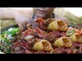 Spicy pork boneswith kholarnortheast indiakhips vlog