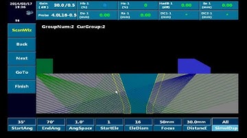Simultaneous Inspection of PA&TOFD with Crawler UHTS X02