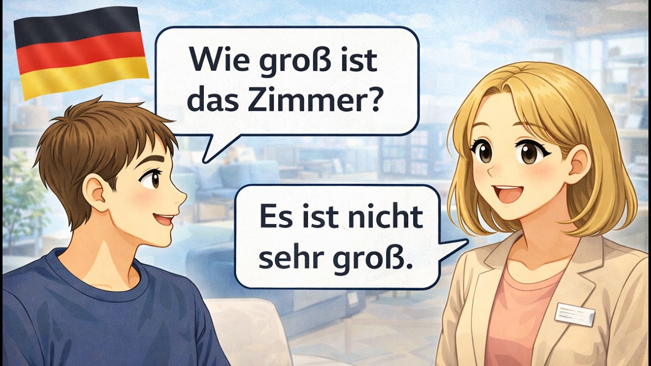 Немецкий язык A1. 7 реальных диалогов для жизни.  Учим разговорный немецкий.