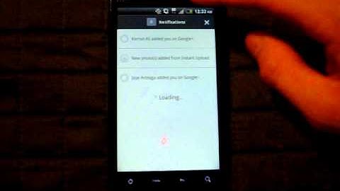 Google+ for mobile (Android):