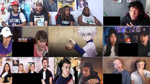 Killua vs Jones Reaction Mashup | Hunter x Hunter