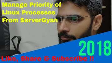 Manage Priority of  Linux Processes From ServerGyan