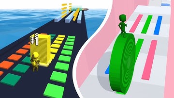 Stack Color Vs Layer Roll : All Levels Gameplay Walkthrough Android, iOS NEW UPDATE