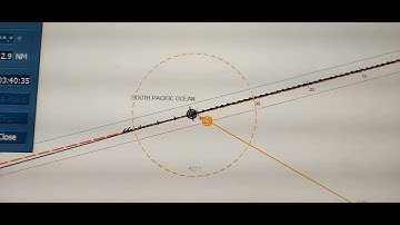 MANUAL FIX POSITION USING DEAD RECKONING ON ECDIS JRC JAN 901B/2000