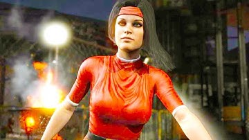 Mortal Kombat XL - Santa Girl Kitana PC Mod Performs Intro Dialogues Vs All Characters