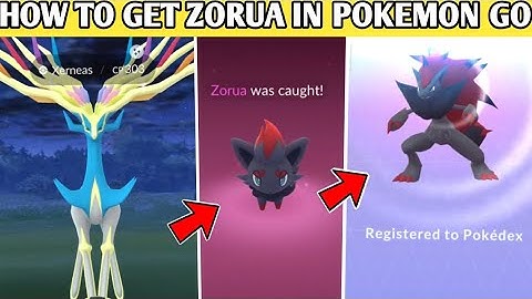 How to get ZORUA in Pokemon Go | Shuppet Spotlight hour 2022