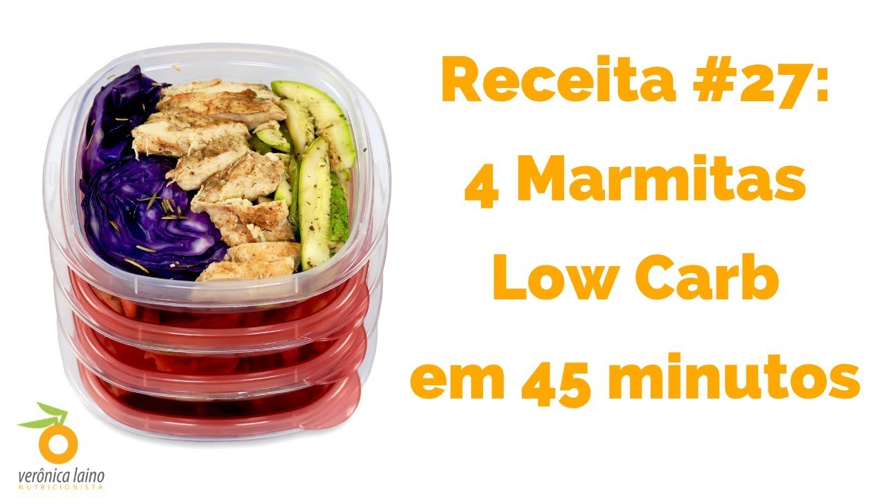 RECEITA #27 MARMITA LOW CARB DE FRANGO COM VEGETAIS (REPOLHO, RABANETE, ABOBRINHA E BERINJELA)