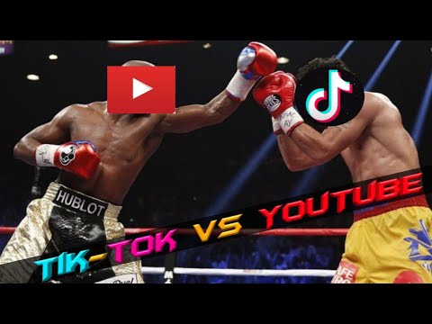 Tik tok vs YouTube II Biggest fight ever😂 - YouTube