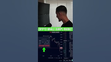 Crypto Whale Dumps Market! 😱 #trading #bitcoin #xrp #business #investing #money #crypto