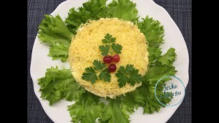 САЛАТ С КУРИЦЕЙ И АНАНАСАМИ Очень вкусный и нежный САЛАТ С КУРИЦЕЙ И АНАНАСАМИ Очень вкусный и нежный