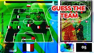 GUESS THE FOOTBALL TEAM BY PLAYERS NATIONALITY - SEASON 2023\/2024 | KLOPPIOLA QUIZ SHOW