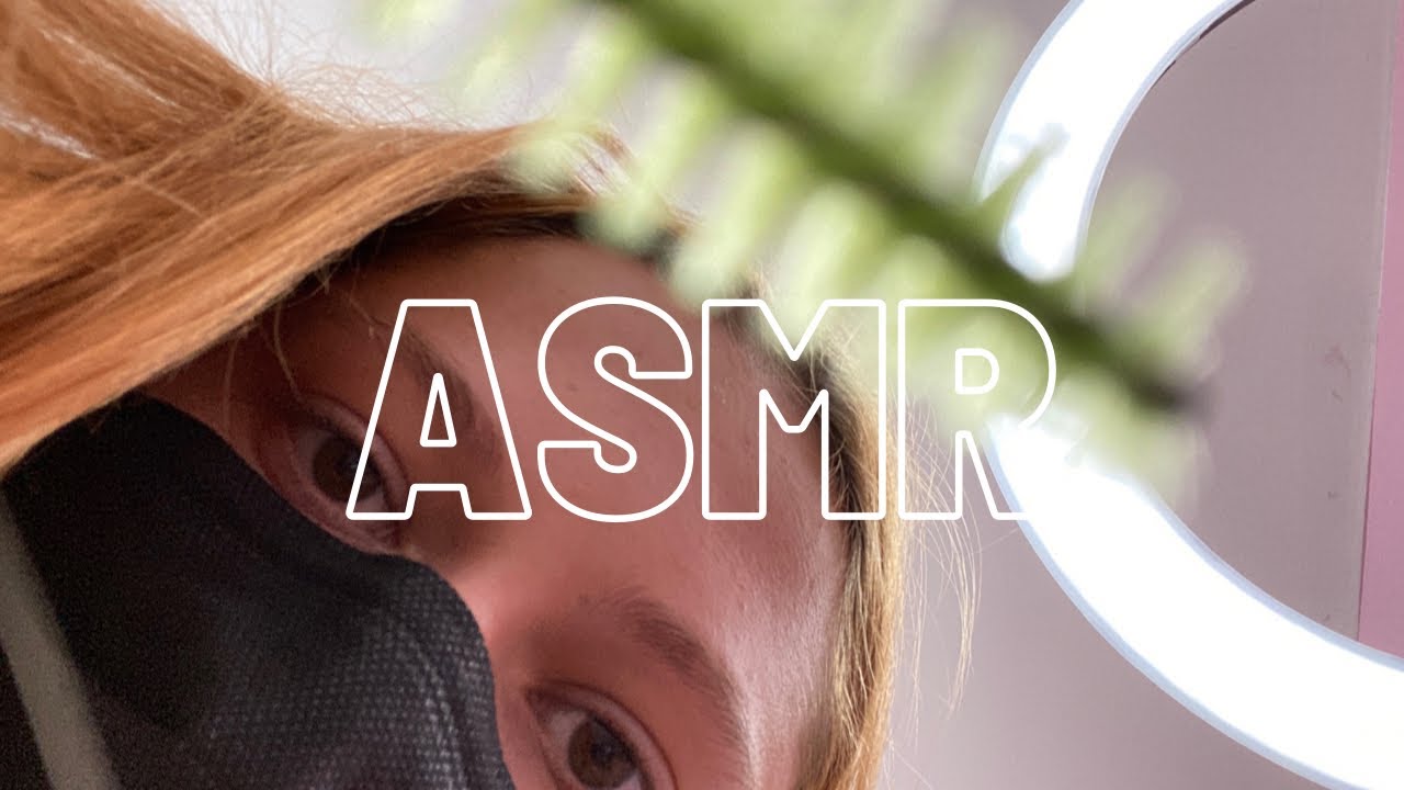 ASMR en español - te preparo para ponerte EXTENSIONES DE PESTAÑAS 👁