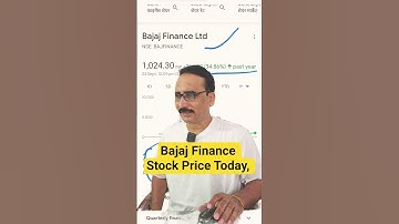 Bajaj Finance Stock Price Today #stocks #tradequery