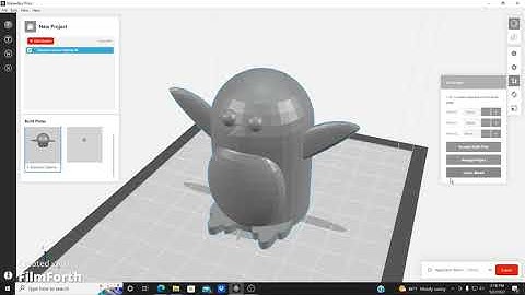 TinkerCAD video 8 export model and Printer Overview