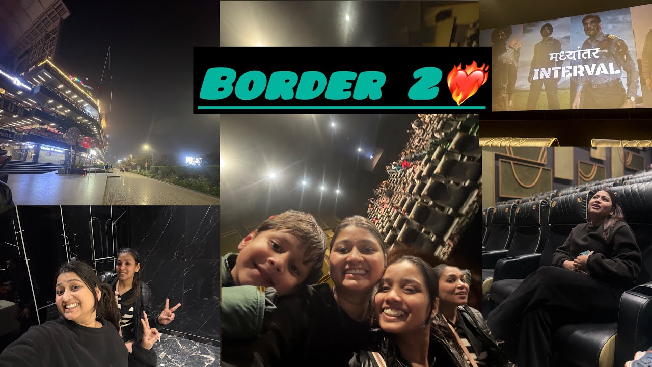 Border 2 ￼movie dekhi 😎 bhut emotional ho gye 😭 #jaihind 
