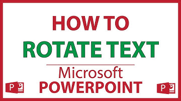 Microsoft PowerPoint: How To Rotate Text In PowerPoint | 365 |