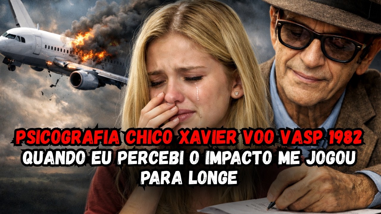 Psicografia de chico Xavier - mulher que morreu no voo da vasp em 1982 em fortaleza | espiritismo