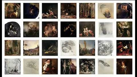 Timelapse GAN with Baroque photos