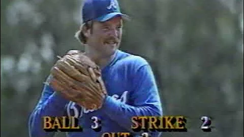 Montreal EXPOS at Atlanta BRAVES 3/16/85 Spring Training Original WTBS Broadcast