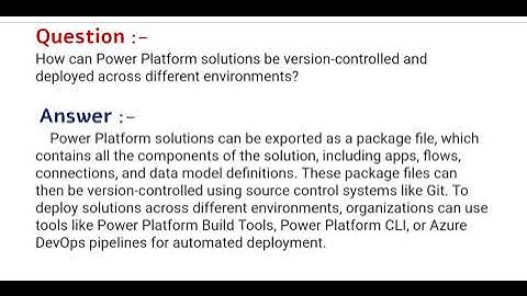 Part#20| Microsoft PL-400 | Power Platform Developer Associate | Interview Questions & Answers
