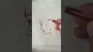 Master skill! Do you like this sound? #fypdrawing #asmrdrawing #charcoaldrawing #portraitdrawing