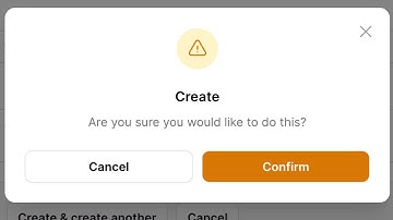 Filament: Confirmation Modal on Create Submit Button