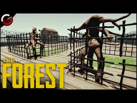 MOST SECURE PRISON BASE! The Ultimate Prison Camp | The Forest Gameplay