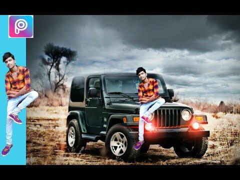 picsart car editing tutorial,picsart background change, car background  editing, pf editing - YouTube