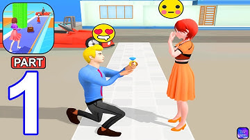 Money Race 3D - Gameplay Walkthrough Part 1 Levels 1-8 (Android, iOS Gameplay)