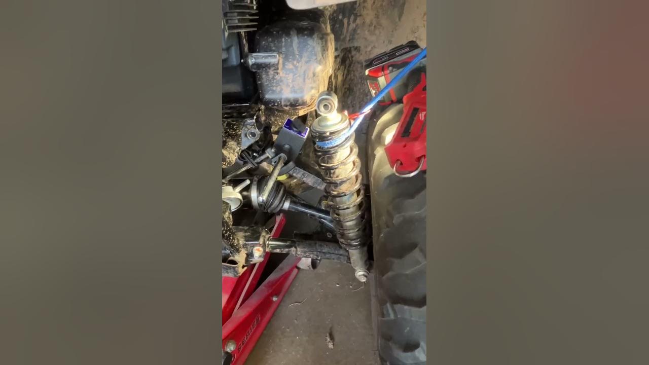 Honda rubicon rear diff backlash inspection YouTube