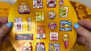 Filling up Toy Mini Brands gold rush collectors case asmr | No talking |  #fidgets&amp;toys