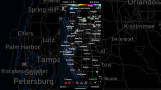 first glance weather by Omega radar for Central Florida