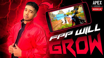 Will Apex Legends Mobile Grow in INDIA || Future of FPP mode in Indian Esports ft.ScoutOP