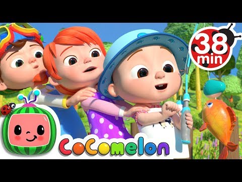1, 2, 3, 4, 5, Once I Caught a Fish Alive! + More Nursery Rhymes & Kids Songs - 