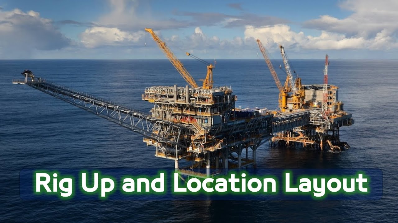 Java Star 3 Rig Current Location 3. Rig Up & Location Layout 2 | المخاطر في تركيب البريمة وتجهيز شكل ...