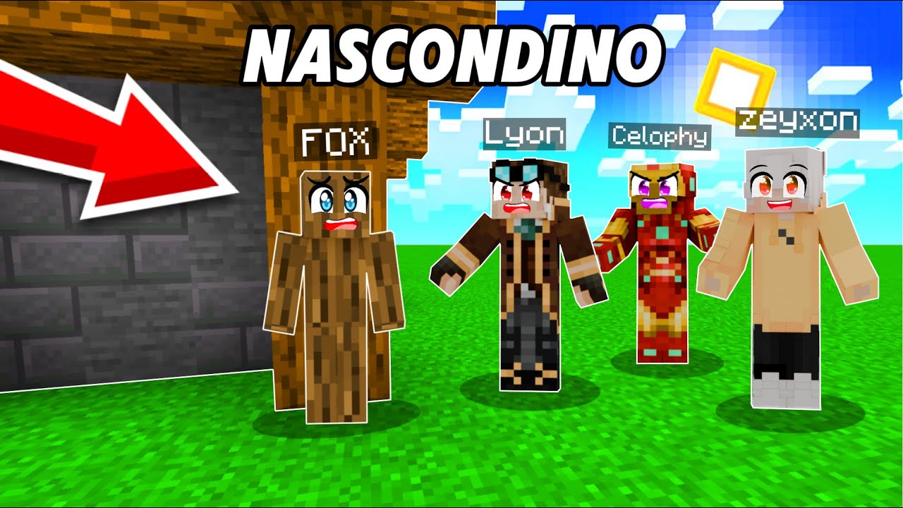 HO PARTECIPATO AL NASCONDINO PIU EPICO DI MINECRAFT