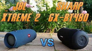 JBL Xtreme 2 vs Sharp GX-BT480 - test, recenzja, porównanie dwóch mocnych głośników
