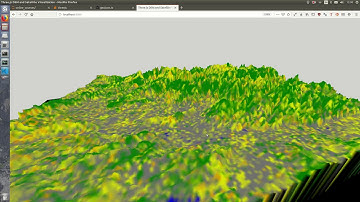 Visualizing a classified, user-selected area with ThreeJS and Google Earth Engine