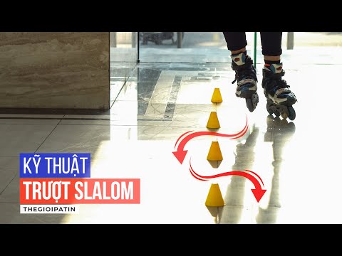 Dạy trượt patin #4 - Hướng dẫn thực hiện - Tập luyện kỹ thuật trượt Patin nghệ thuật Slalom Dạy trượt patin #4 - Hướng dẫn thực hiện - Tập luyện kỹ thuật trượt Patin nghệ thuật Slalom