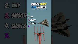 Ranking the Most Insane F-14 Tomcat Flights #shorts #combat #trending