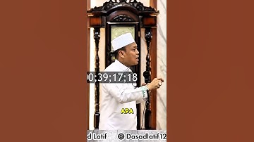 Ustadz das’ad latif “Tidak ada orang bangkrut karna sedekah”‼️