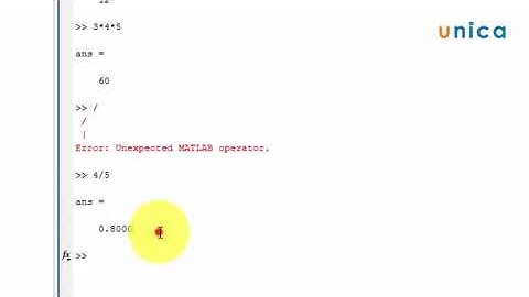 Tự Học Matlab - Bài 4