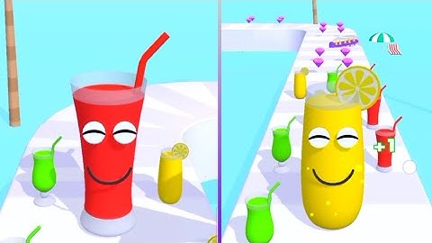 Juice Run Gameplay #16 All Levels Android IOS