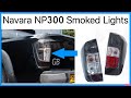 Nissan Navara NP300 Smoked Rear Lights / Tail Lamps